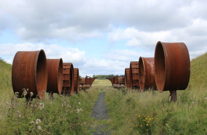 3 - Land art sculpture - James Carron, Take a Hike