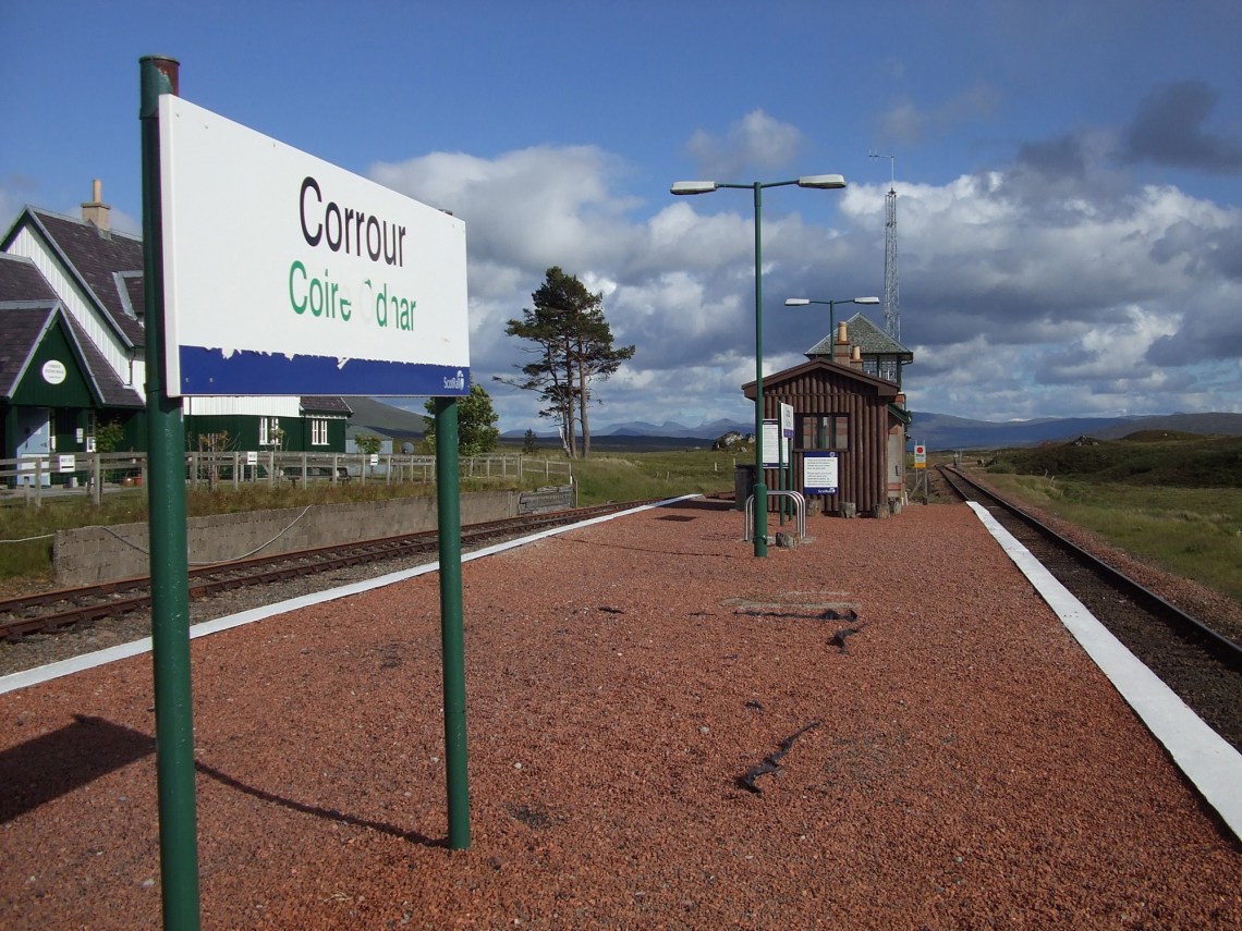 1. Corrour Station, gateway to Rannoch Moor - James Carron